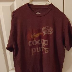 Savvy Cuckoo For Cocoa Puffs Mens T Shirt. L.